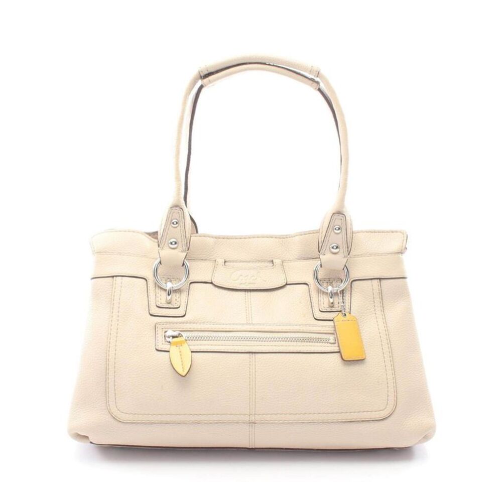 COACH PENELOPE Leather Patent Leather Shoulder Bag